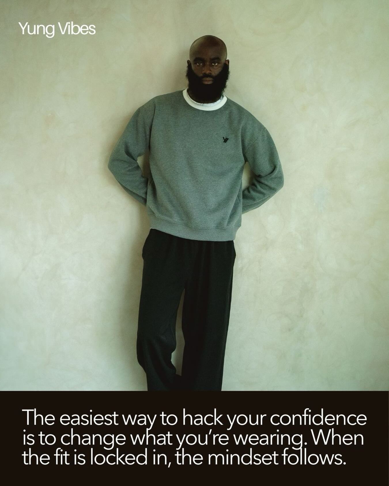 If you’re waiting for “the right time” to feel ready, you’re playing the long game. 

The shortcut? Lock in the fit. When you step into a room wearing a silhouette designed for your ambition, the mindset follows automatically. The easiest way to hack your confidence is to change what you’re wearing.