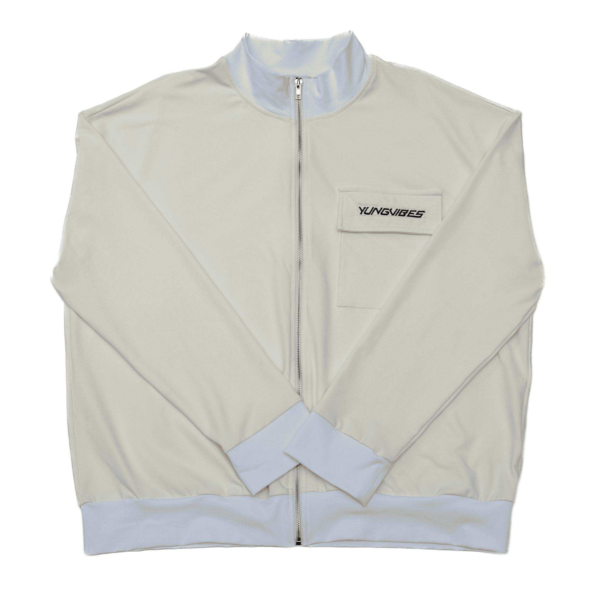 Yung vibes Casual Cream Jacket