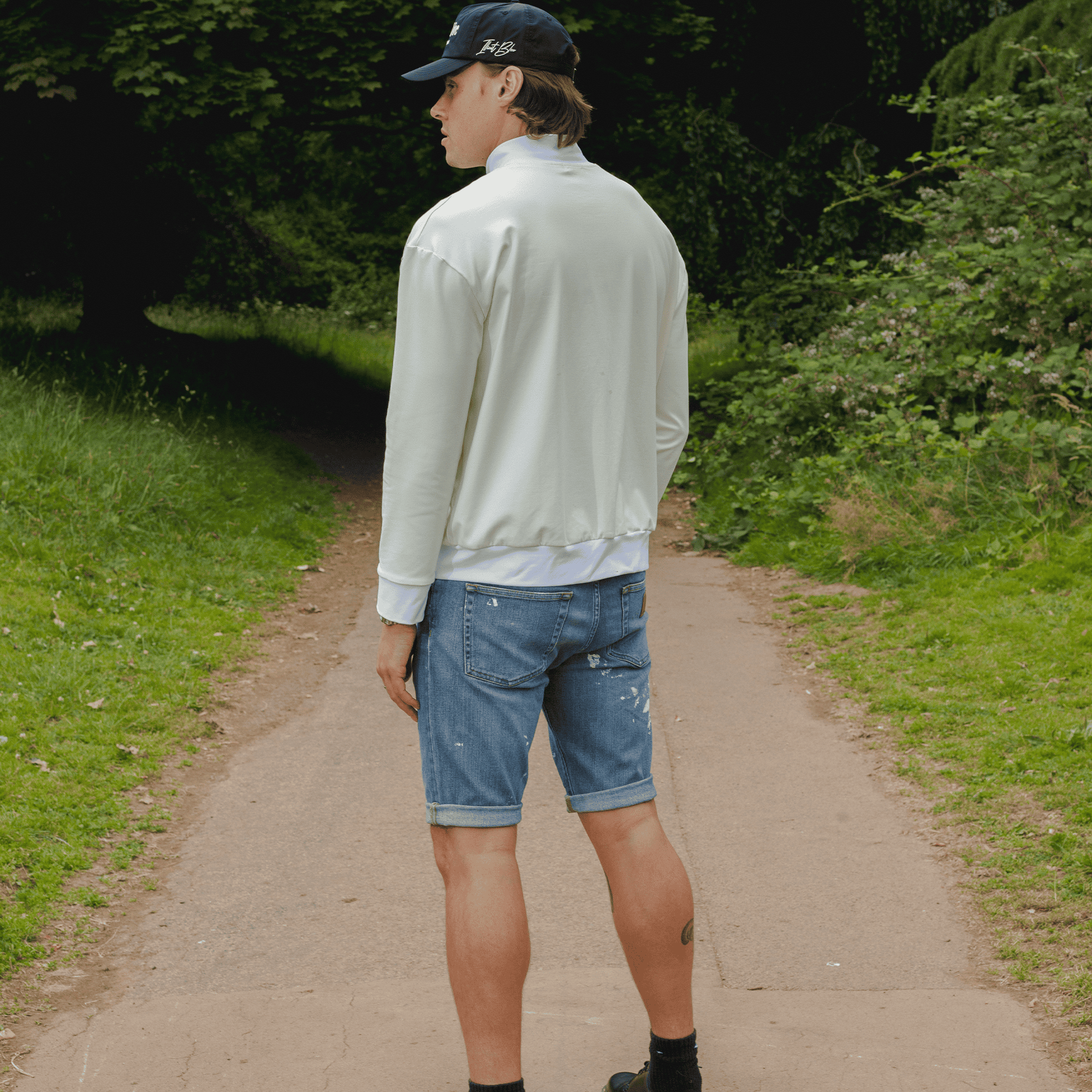 Yung vibes Casual Cream Jacket