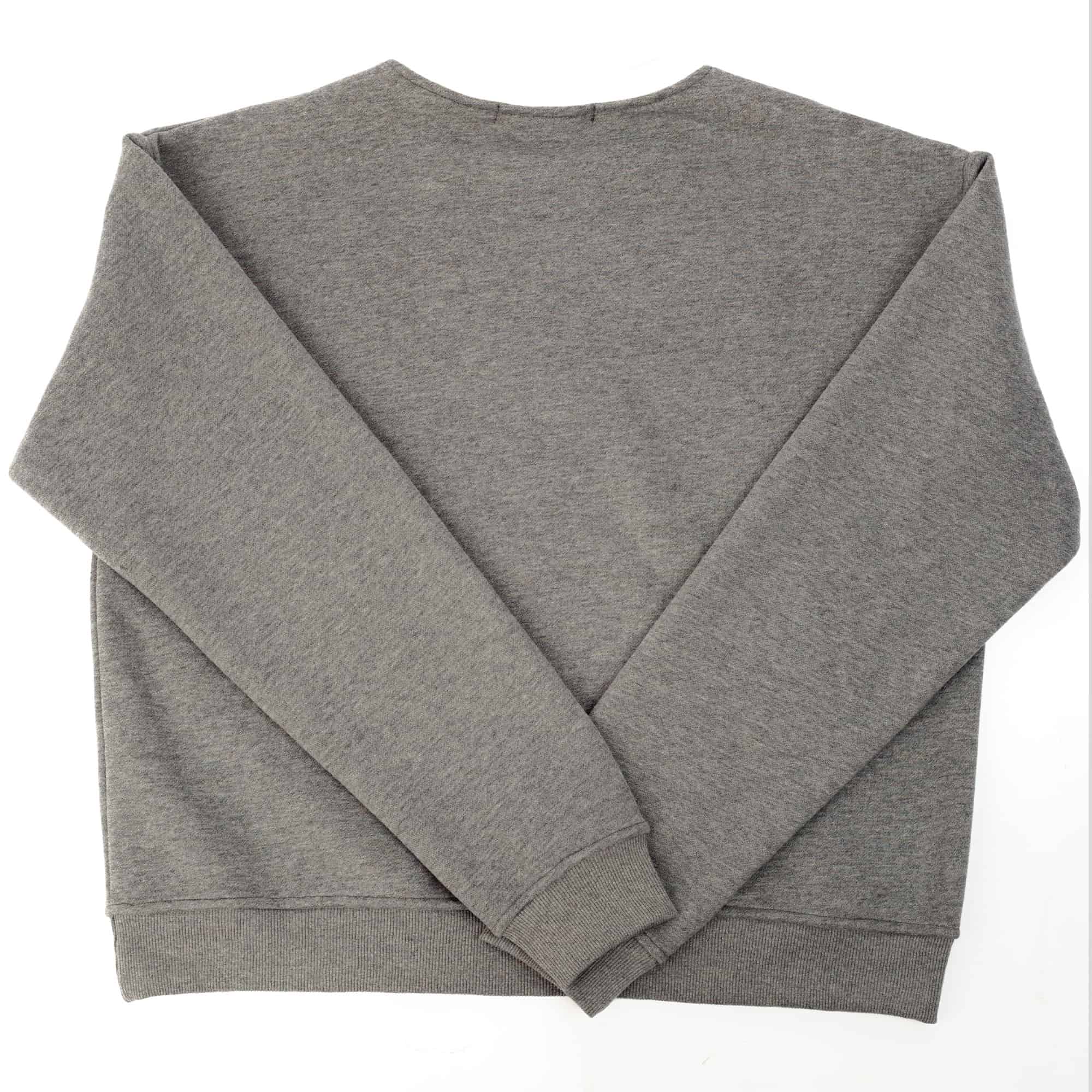 Crew Neck Oversized Pullover Jumper | Sleek Grey