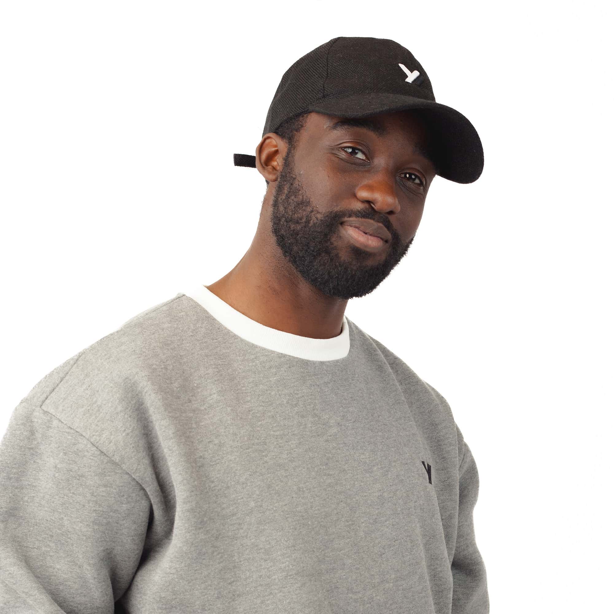 Crew Neck Oversized Pullover Jumper | Sleek Grey