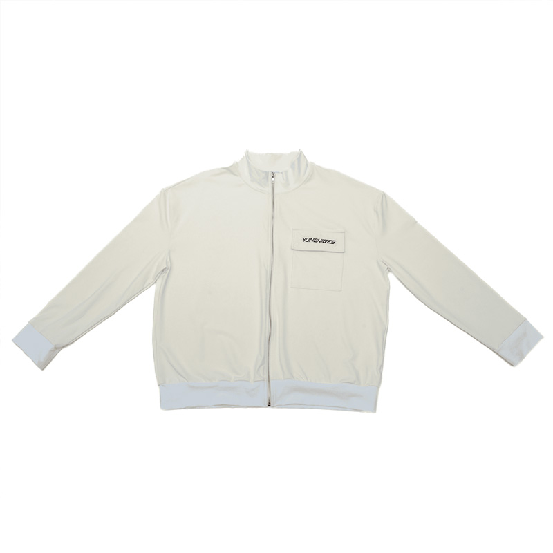 Yung vibes Casual Cream Jacket