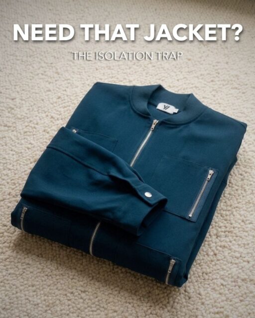 Ever bought a jacket because it looked incredible on the rack, only to realize you have no idea how to style it?
You’re not alone. The "Need That Jacket" syndrome leaves your closet full of great individual pieces that simply don't work together.
Slide to see how to break the cycle ➡️